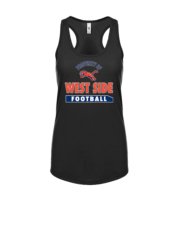 West Side Leadership Academy Football Property - Womens Tank Top