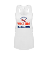West Side Leadership Academy Football Property - Womens Tank Top
