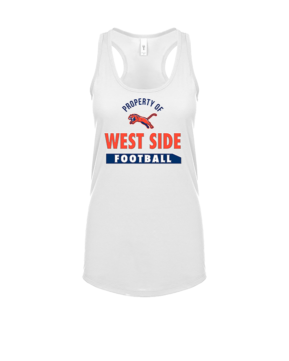 West Side Leadership Academy Football Property - Womens Tank Top