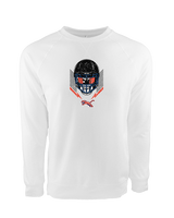 West Side Leadership Academy Football Skull Crusher - Crewneck Sweatshirt