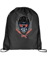 West Side Leadership Academy Football Skull Crusher - Drawstring Bag
