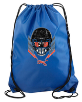 West Side Leadership Academy Football Skull Crusher - Drawstring Bag