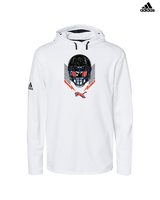 West Side Leadership Academy Football Skull Crusher - Mens Adidas Hoodie