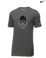West Side Leadership Academy Football Skull Crusher - Mens Nike Cotton Poly Tee