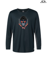 West Side Leadership Academy Football Skull Crusher - Mens Oakley Longsleeve