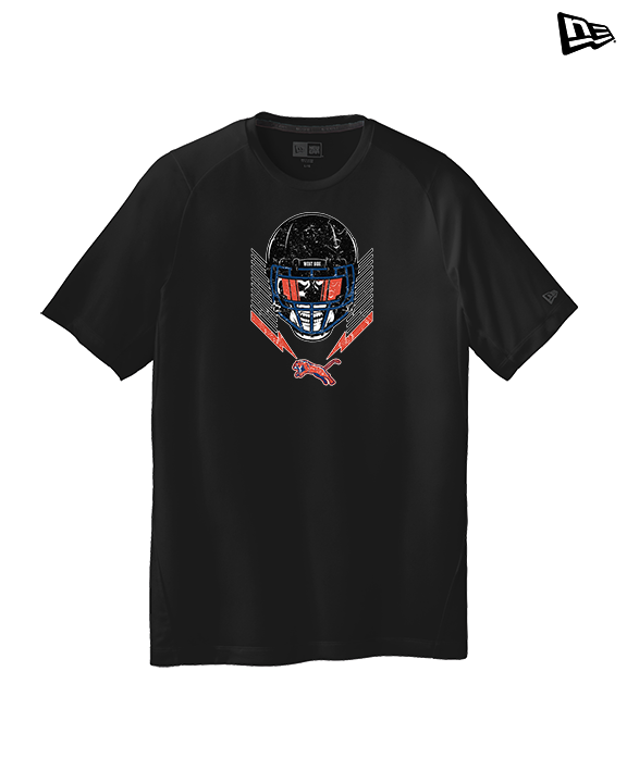 West Side Leadership Academy Football Skull Crusher - New Era Performance Shirt