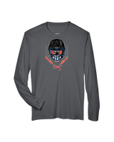 West Side Leadership Academy Football Skull Crusher - Performance Longsleeve