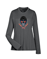 West Side Leadership Academy Football Skull Crusher - Womens Performance Longsleeve
