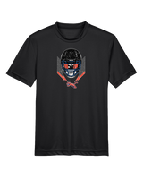 West Side Leadership Academy Football Skull Crusher - Youth Performance Shirt