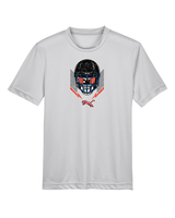 West Side Leadership Academy Football Skull Crusher - Youth Performance Shirt