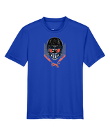 West Side Leadership Academy Football Skull Crusher - Youth Performance Shirt