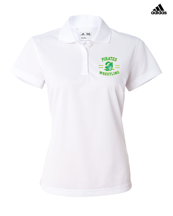 West Windsor-Plainsboro HS South Wrestling Curve - Adidas Womens Polo