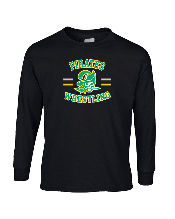 West Windsor-Plainsboro HS South Wrestling Curve - Cotton Longsleeve