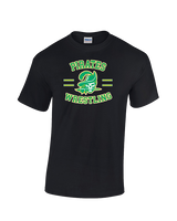 West Windsor-Plainsboro HS South Wrestling Curve - Cotton T-Shirt