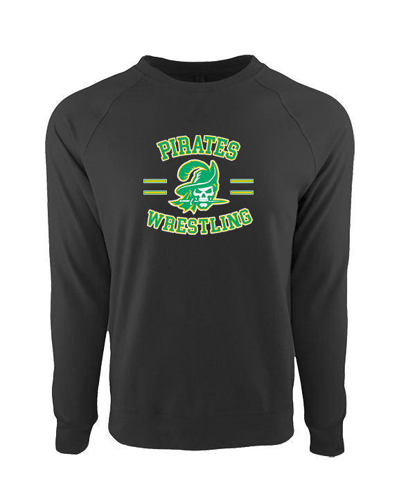 West Windsor-Plainsboro HS South Wrestling Curve - Crewneck Sweatshirt