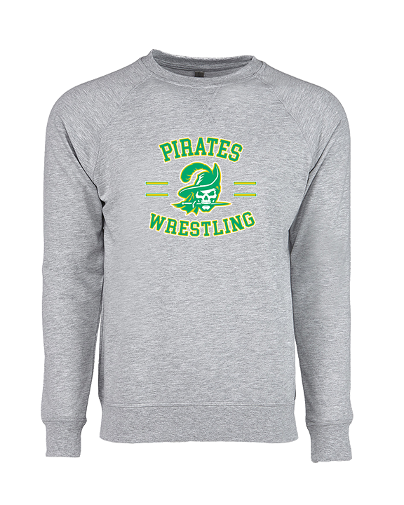 West Windsor-Plainsboro HS South Wrestling Curve - Crewneck Sweatshirt