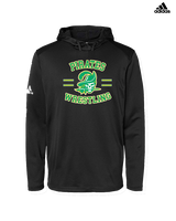 West Windsor-Plainsboro HS South Wrestling Curve - Mens Adidas Hoodie