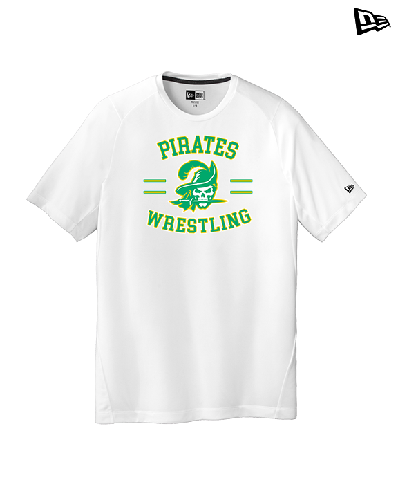 West Windsor-Plainsboro HS South Wrestling Curve - New Era Performance Shirt