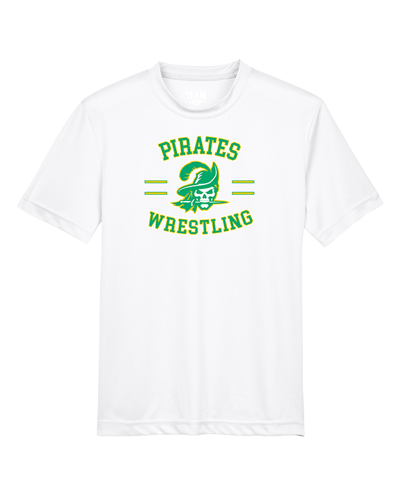 West Windsor-Plainsboro HS South Wrestling Curve - Youth Performance Shirt