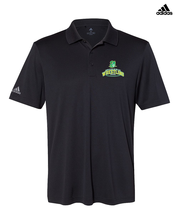 West Windsor-Plainsboro HS South Wrestling Leave It - Mens Adidas Polo