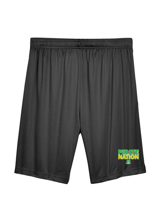 West Windsor-Plainsboro HS South Wrestling Nation - Mens Training Shorts with Pockets