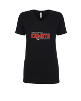 Westchester HS Girls Basketball Bold - Womens V-Neck