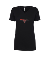 Westchester HS Girls Basketball Cut - Womens V-Neck