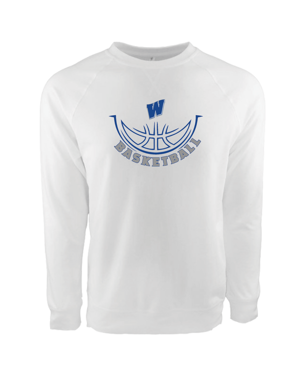 Western HS Outline - Crewneck Sweatshirt