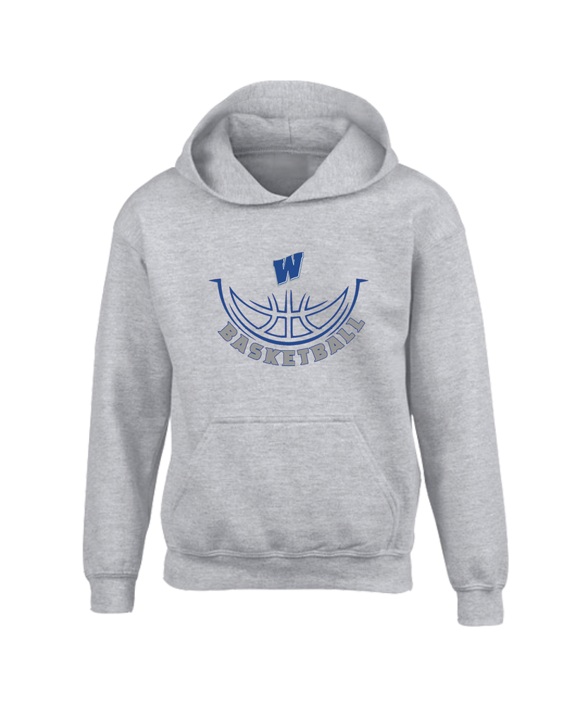 Western HS Outline - Youth Hoodie