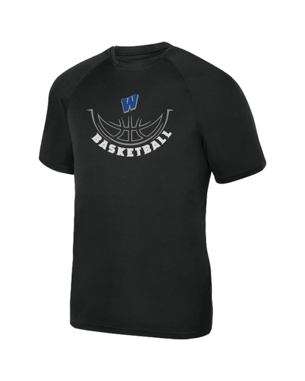 Western HS Outline - Youth Performance T-Shirt