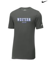 Western HS AVID Block - Mens Nike Cotton Poly Tee