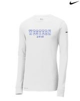 Western HS AVID Block - Mens Nike Longsleeve