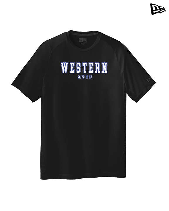 Western HS AVID Block - New Era Performance Shirt