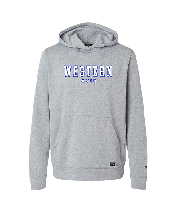 Western HS AVID Block - Oakley Performance Hoodie