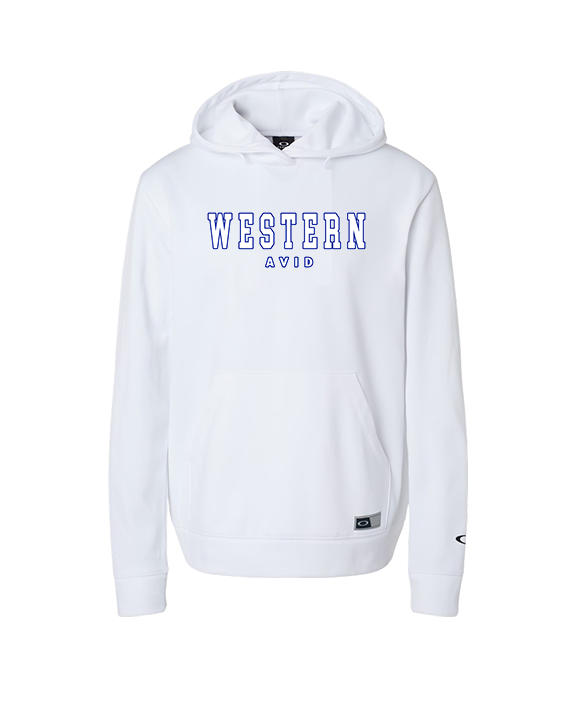 Western HS AVID Block - Oakley Performance Hoodie