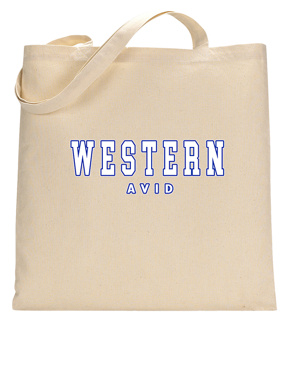 Western HS AVID Block - Tote