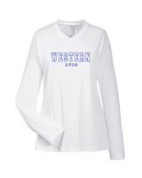 Western HS AVID Block - Womens Performance Longsleeve