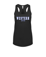 Western HS AVID Block - Womens Tank Top