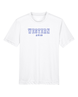 Western HS AVID Block - Youth Performance Shirt