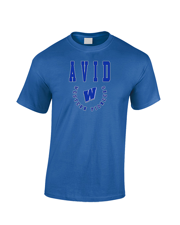 Western HS AVID Swoop - Cotton T-Shirt