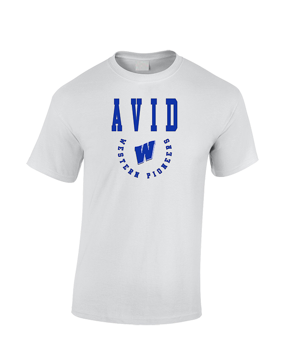 Western HS AVID Swoop - Cotton T-Shirt