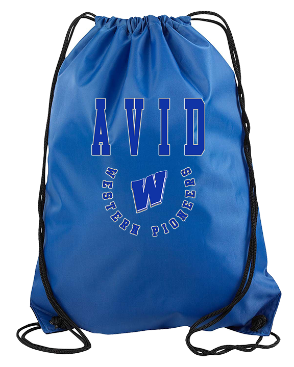 Western HS AVID Swoop - Drawstring Bag