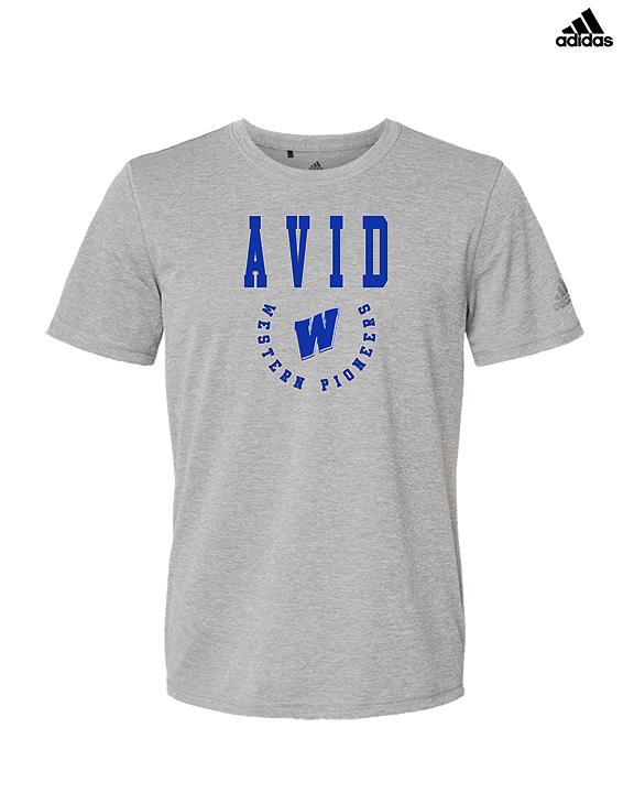 Western HS AVID Swoop - Mens Adidas Performance Shirt