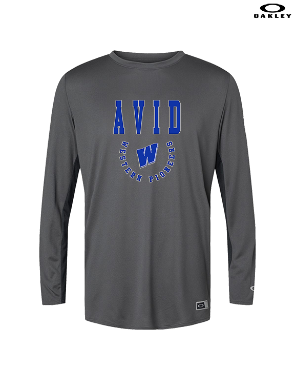 Western HS AVID Swoop - Mens Oakley Longsleeve