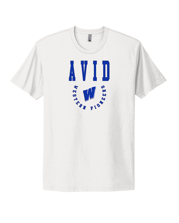 Western HS AVID Swoop - Mens Select Cotton T-Shirt