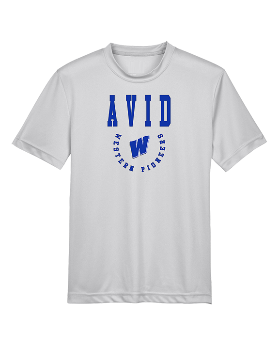 Western HS AVID Swoop - Youth Performance Shirt