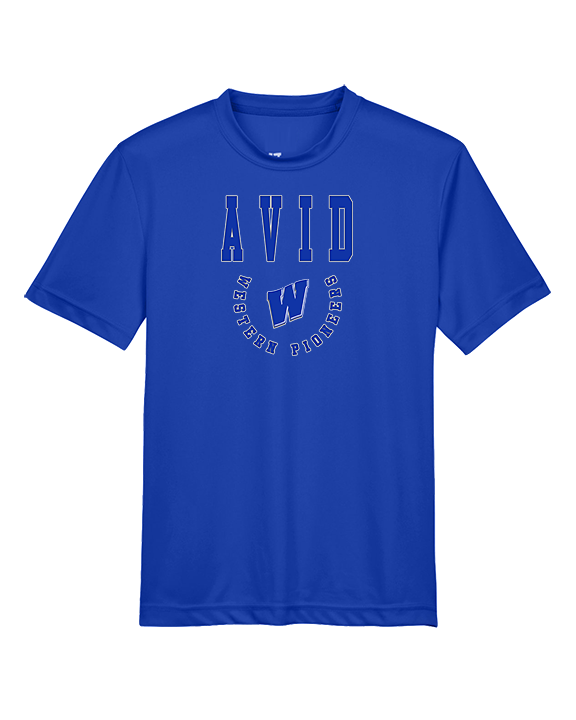 Western HS AVID Swoop - Youth Performance Shirt