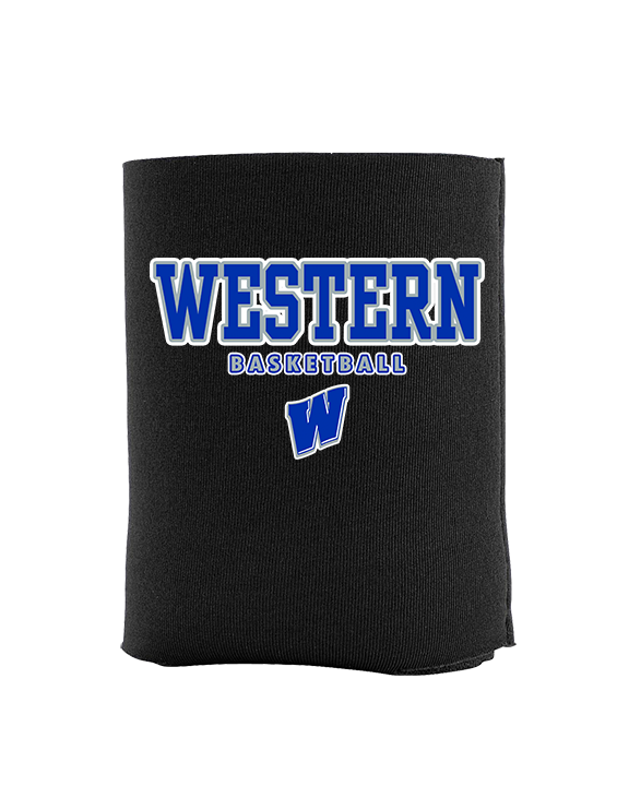 Western HS Boys Basketball Block - Koozie