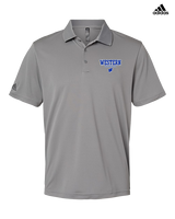 Western HS Boys Basketball Block - Mens Adidas Polo