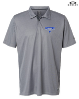 Western HS Boys Basketball Block - Mens Oakley Polo